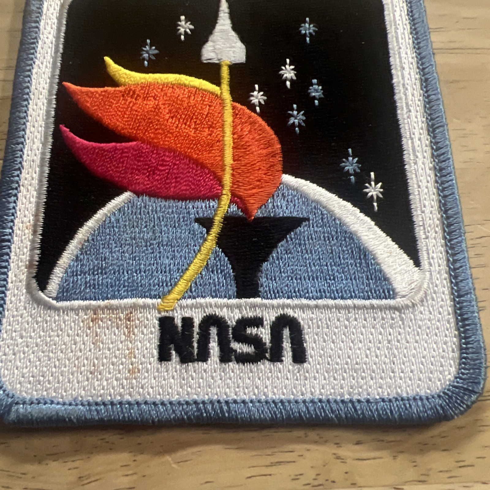 NASA “Teacher In Space” Shuttle Mission Patch. VTG