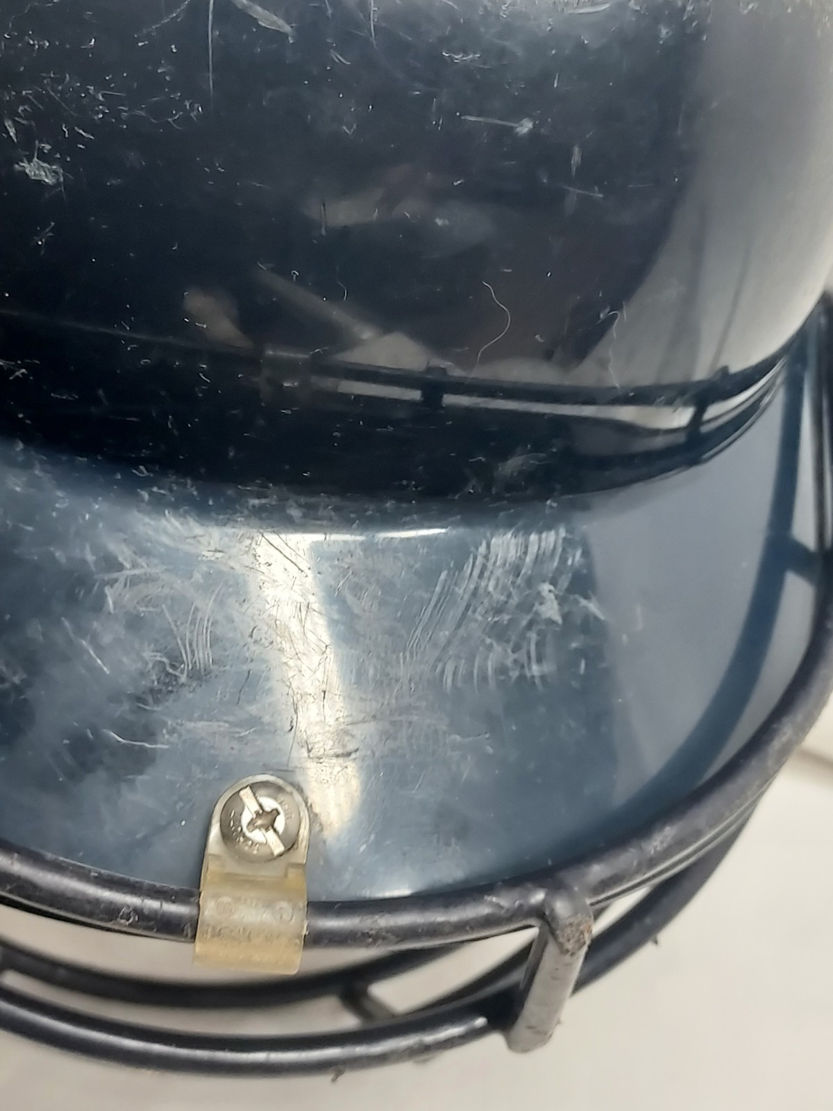 Schutt Youth Softball Batting Helmet Blue with Face Guard one size
