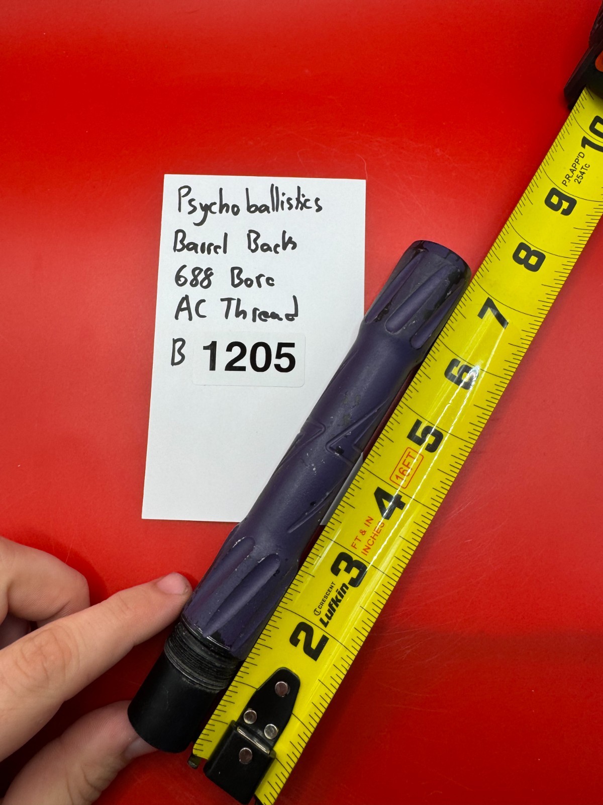 Psycho Ballistics Barrel Back 688 Bore AC Thread