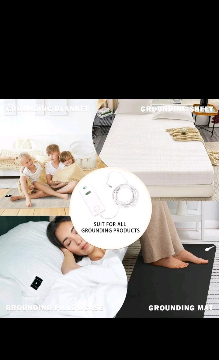 Grounding Tester with Grounding Wire (White)