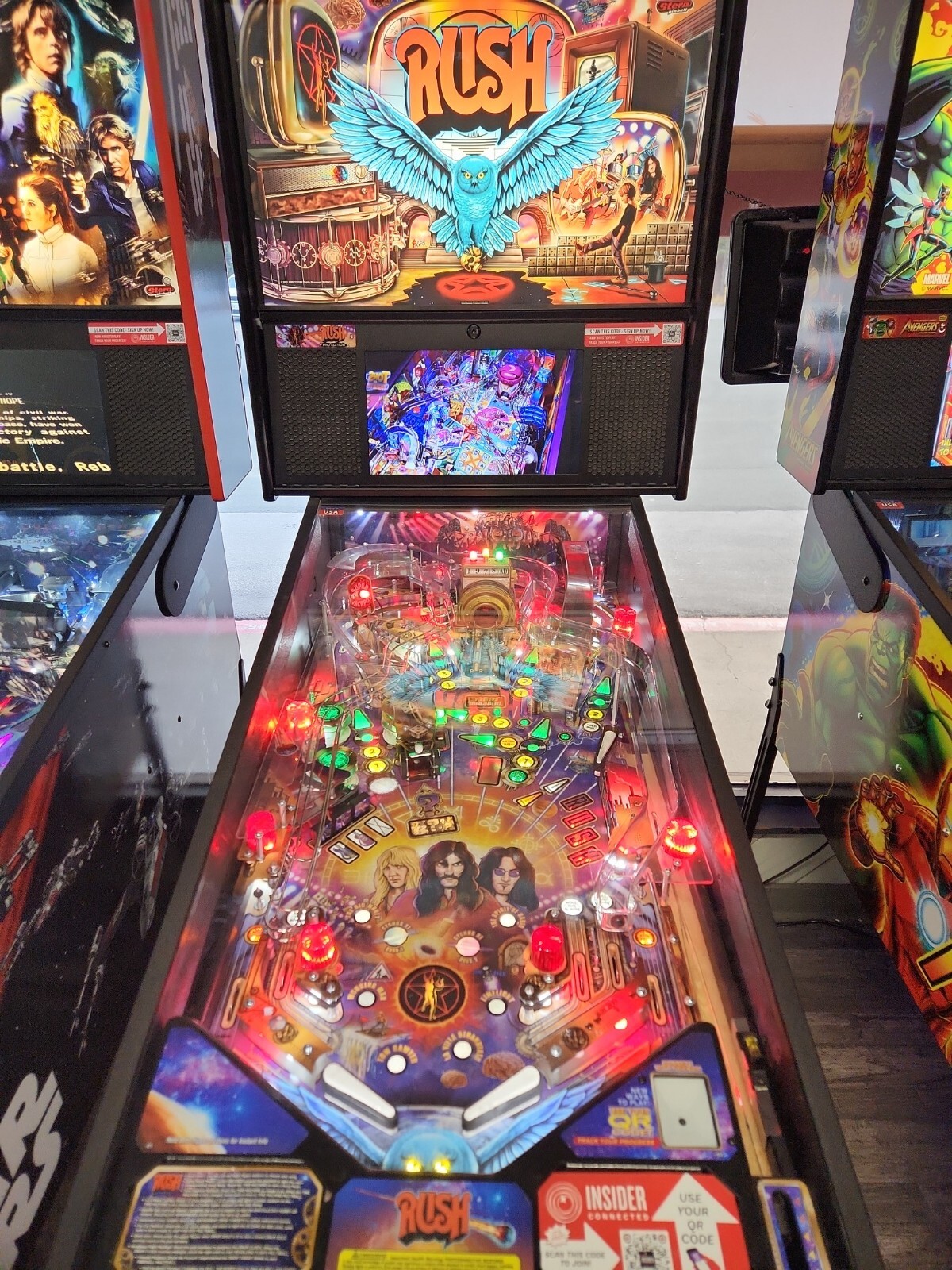 Rush Pinball Arcade Game