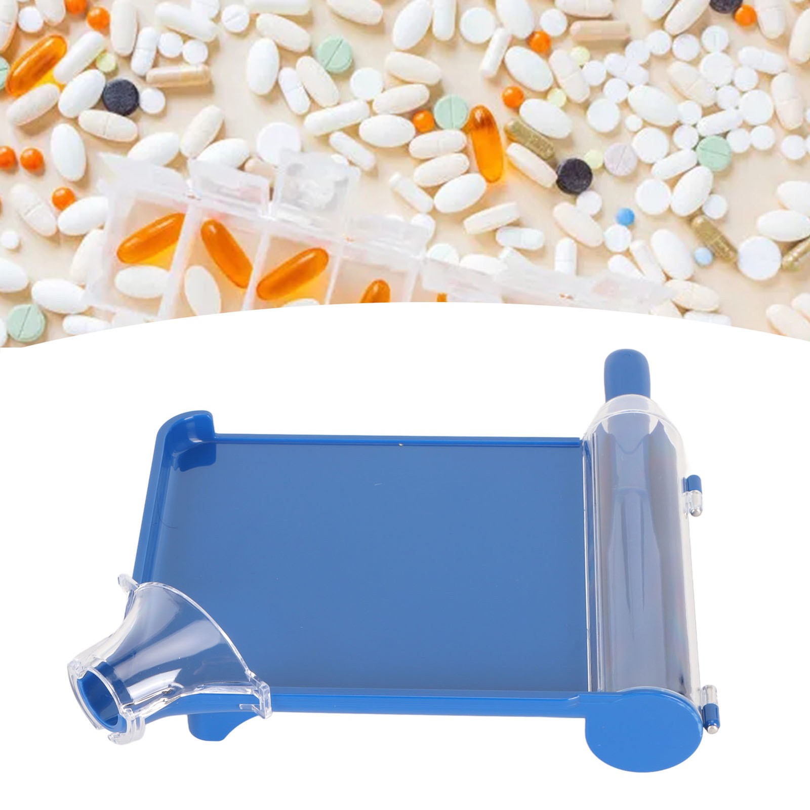 Pharmacy Tablet Counting Tray Safe Plastic Design For Easy Tablet Sorting
