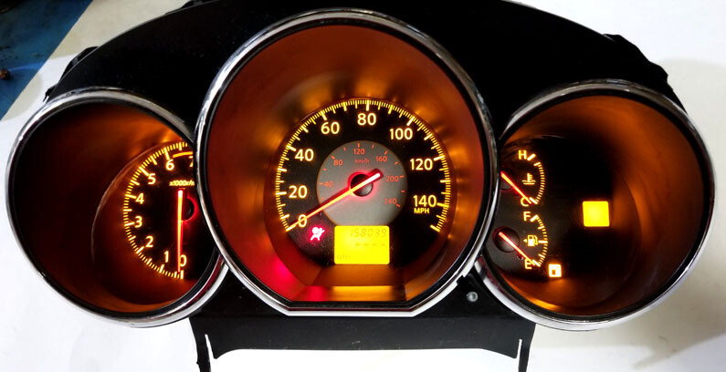 2005 2006 2007 2008 FITS NISSAN ALTIMA Inst Cluster extensive damage R SERVICE"