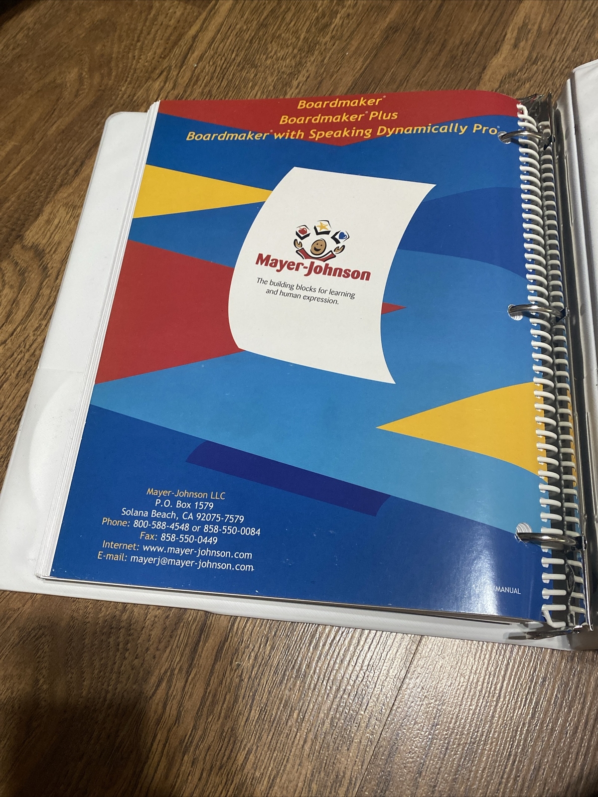 Boardmaker Plus Software Family Users Guide Version 6 - Users Guide ONLY