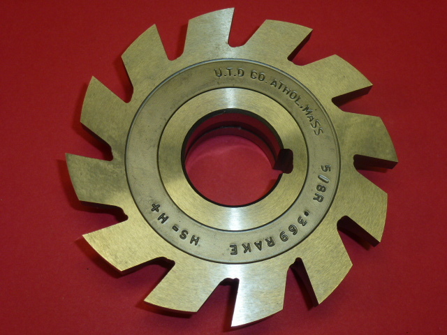 NOS! UNION BUTTERFIELD CORNER ROUNDING MILLING CUTTER 5/8" x 4.25 x 1.25 5410032