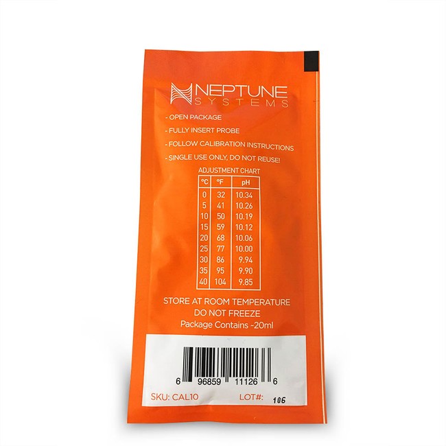 10.00 pH Calibration Fluid (Single Pack) - Neptune Systems