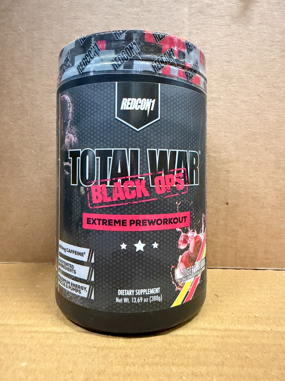 2 PACK CUSTOM FLAVOR Redcon1 Total War Black Ops Extreme Pre-Workout 30 Serving