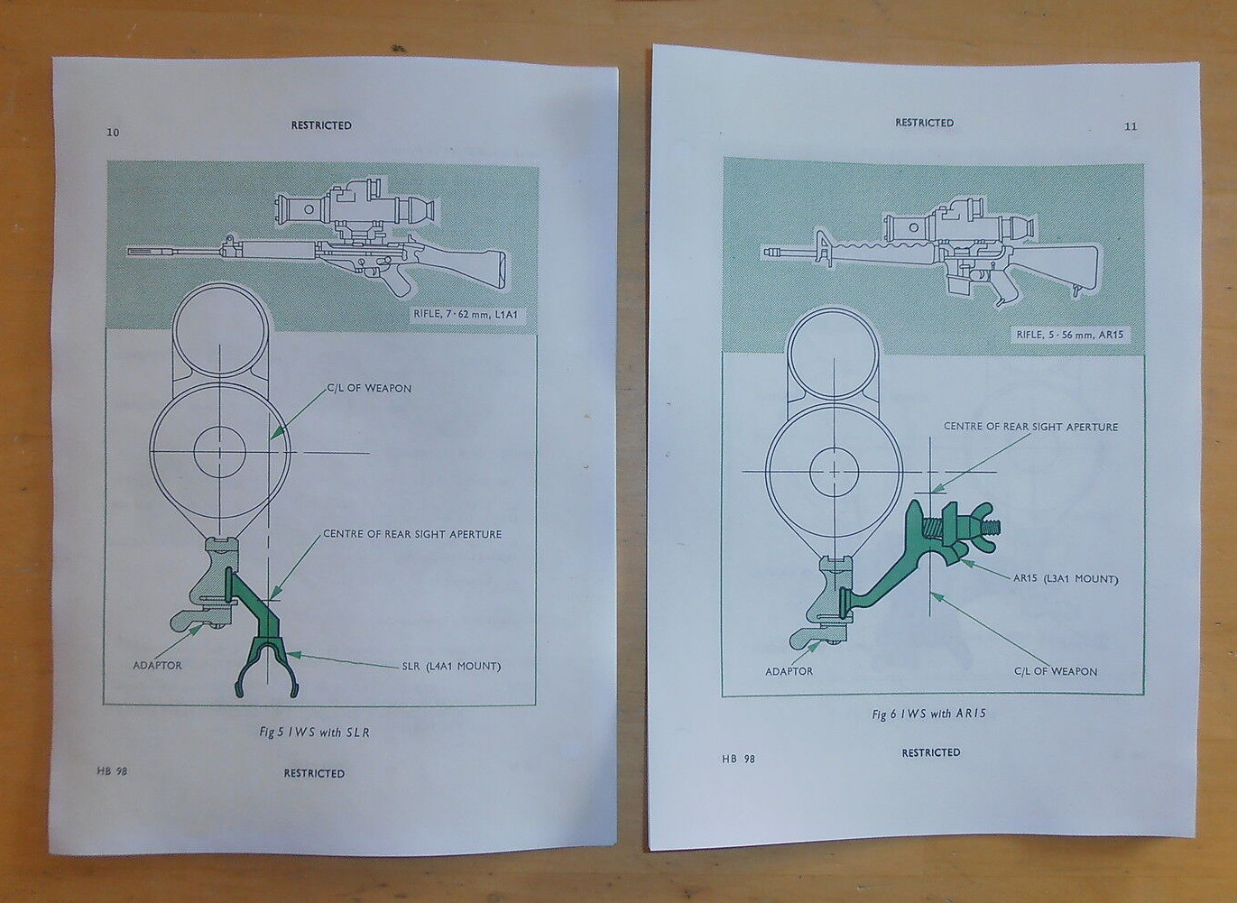 Weaponsight, Image Intensified, L1A1.(Individual weaponsight.).60684