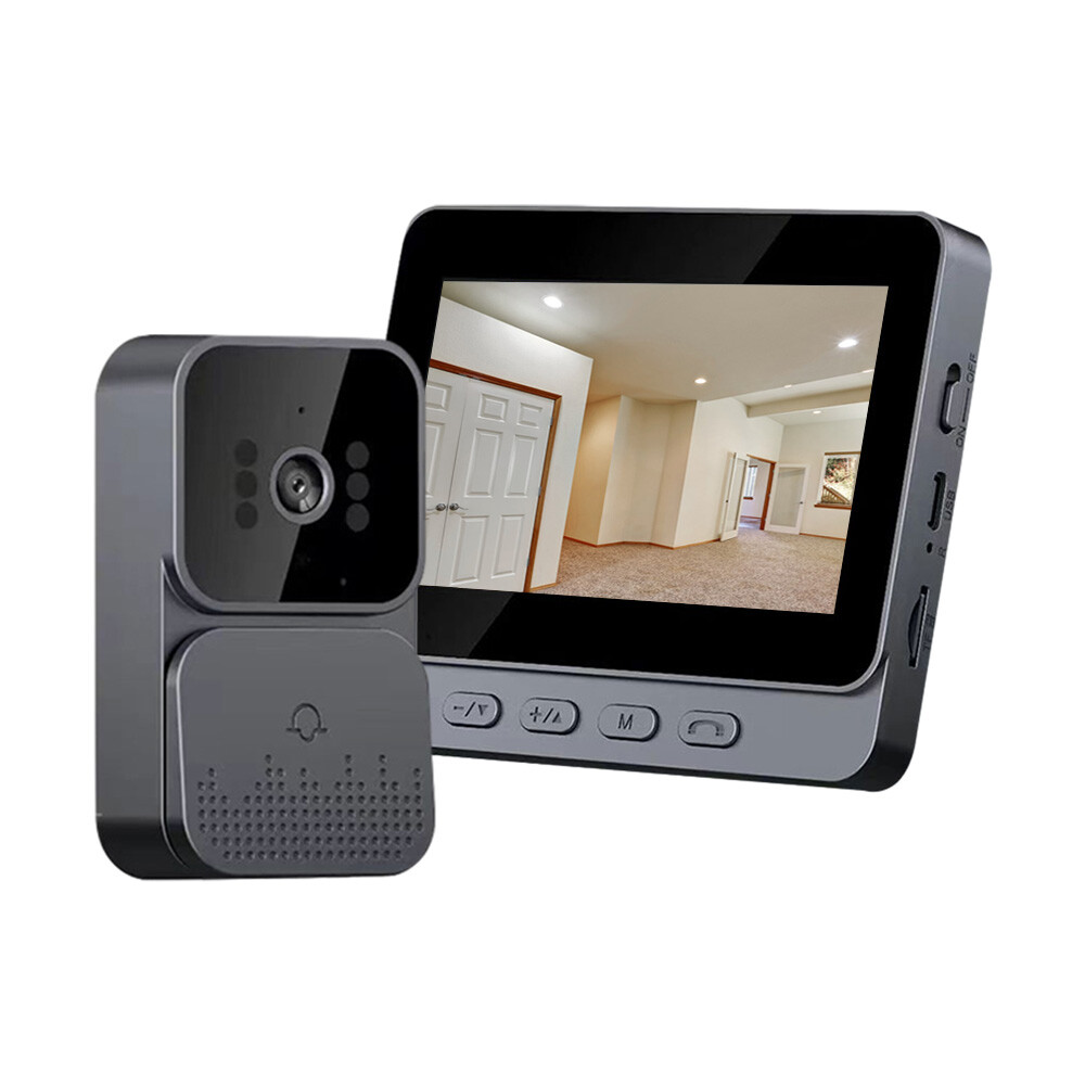 2.4G Wireless Smart Visual Intercom Video Doorbell Camera Monitor for Home S1A1