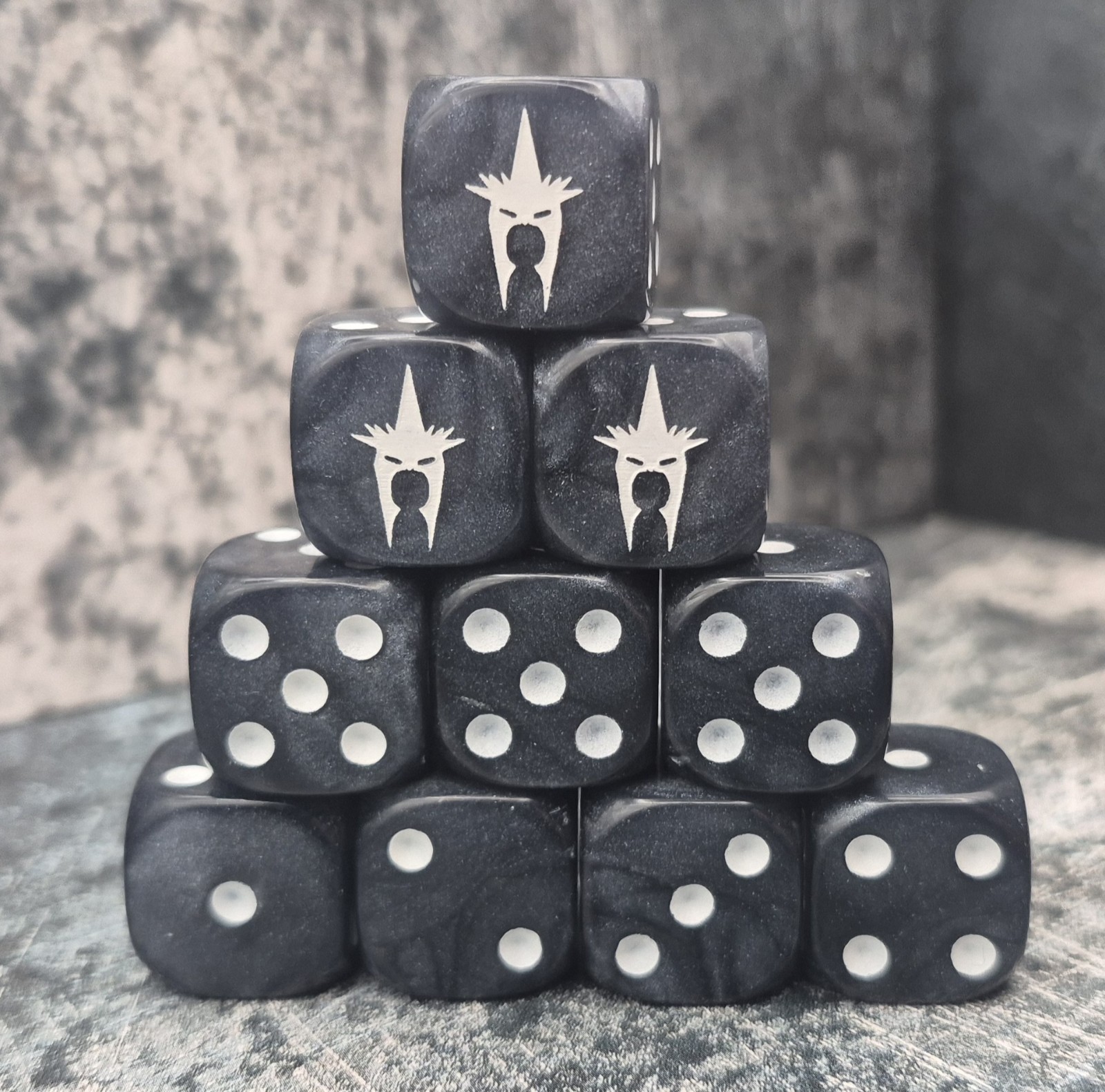Witch King, Inspired Custom  Dice, Ideal for Games like AOS & Lord of the Rings