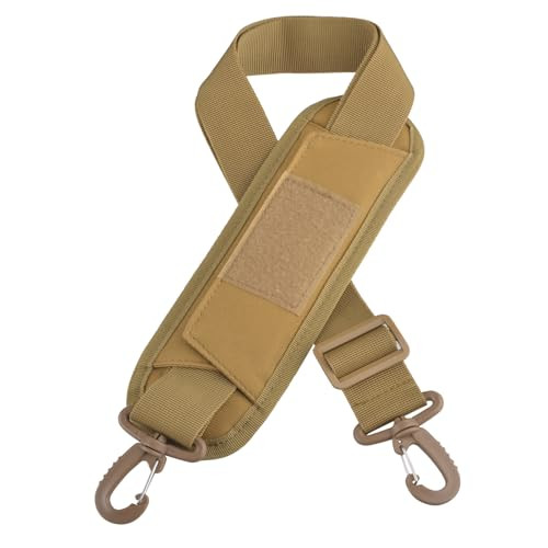 Bag Shoulder Strap Replacement Adjustable Strap with 02# Khaki With Padded