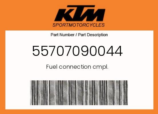 KTM Genuine Fuel Connection Cmpl. - 55707090044