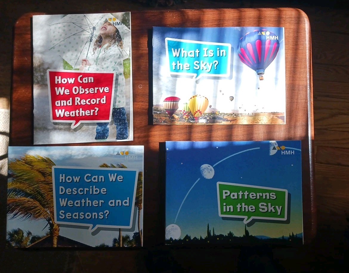 4 Childrens HMH Learning Books