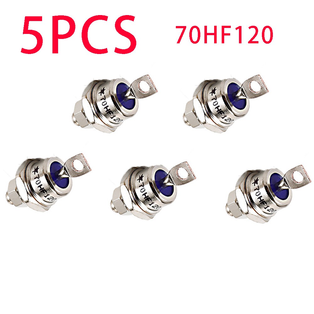5PCS 70A 1200V 70HF120 High Power Rectifier Metal Stud Type Rectifier Diodes HOT