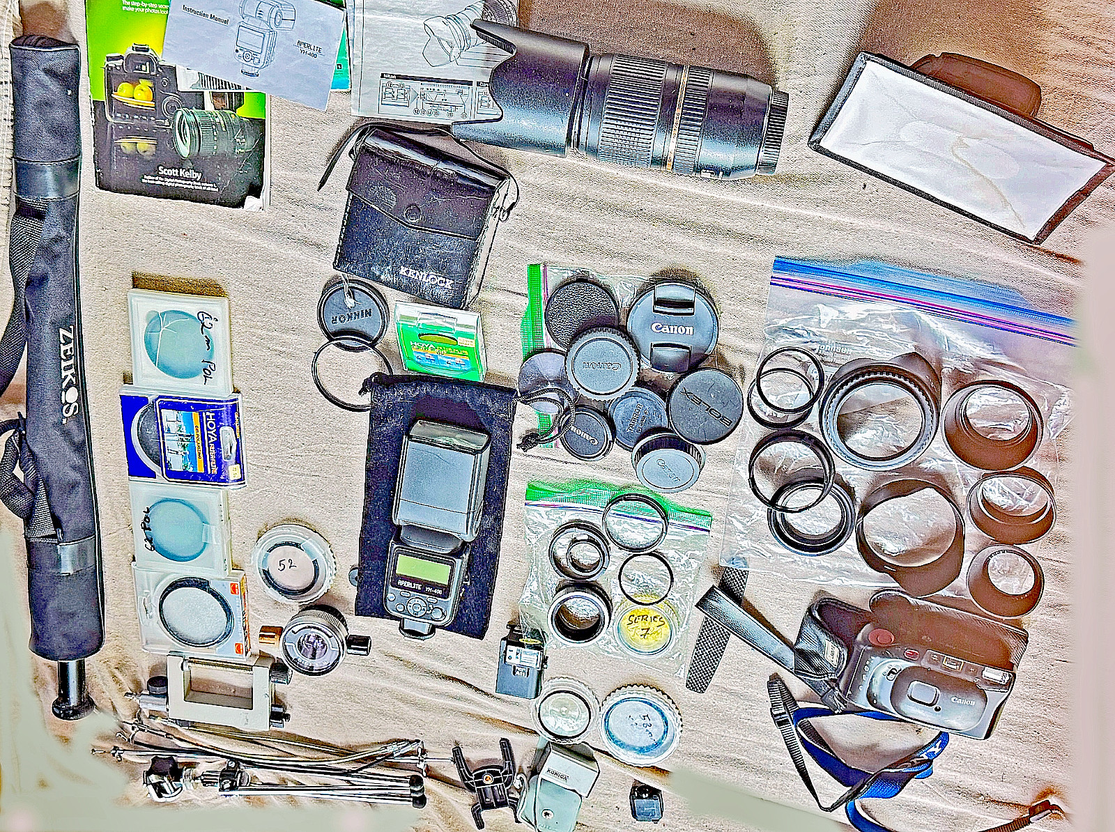 PHOTO EQUIPMENT Lot of misc.