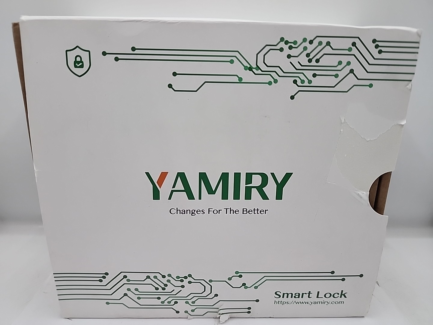 Yamiry YR05 Combination Keypad Smart Lock RFID Keyed Entry Matte Black Door