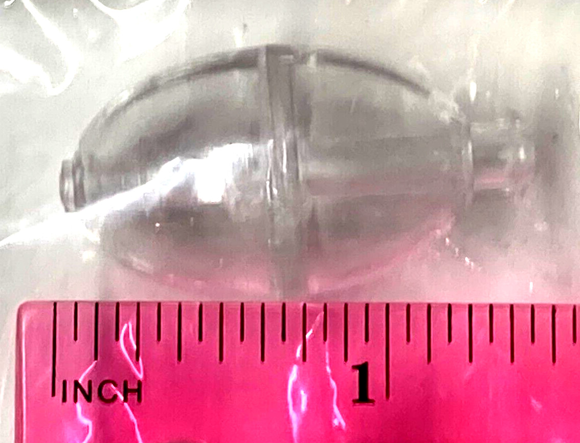 Bubble Spinning Floats #240 Clear Plastic 3/4" Width 12 COUNT PACKAGE