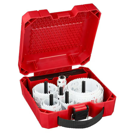Milwaukee Tool 49-22-4156 16 Pc. Hole Dozer Plumbers Hole Saw Kit