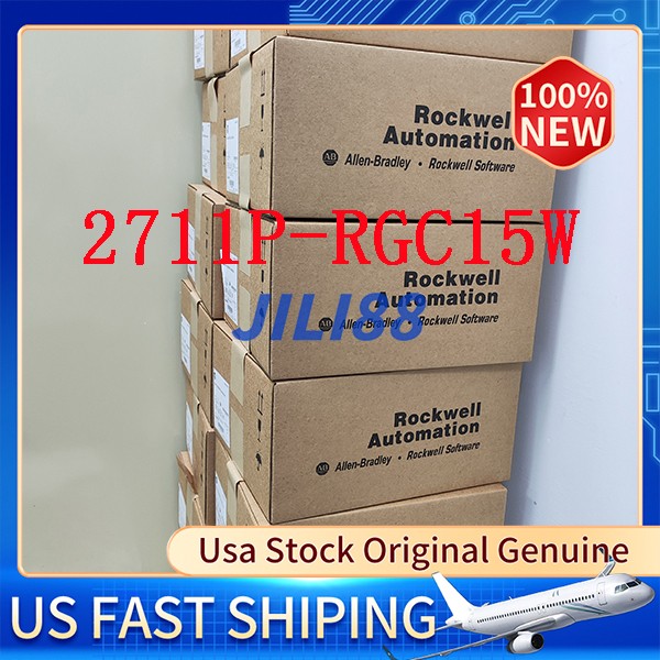 AB New 2711P-RGC15W Industrial HMI Screen Replacement Accessory Free Shipping