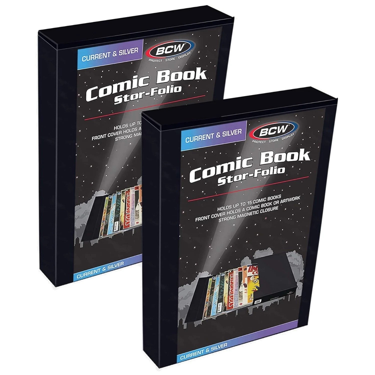 Comic Book Stor-Folio 2 Pack - Silver Age & Current Age