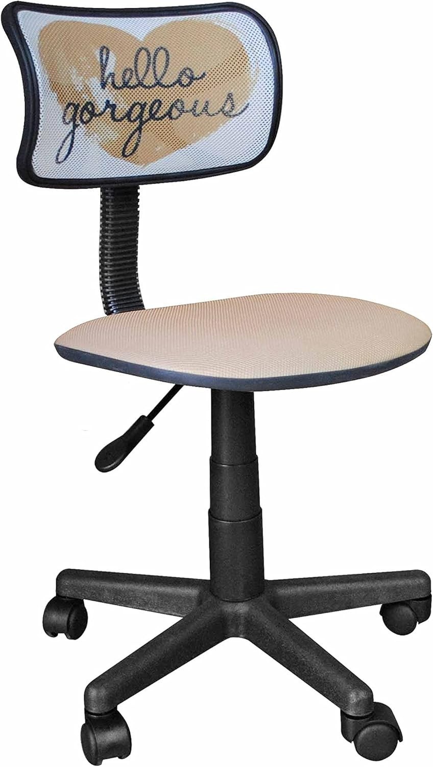 Hello Gorgeous Adjustable Swivel Mesh Chair - Comfort for Work & Relaxation