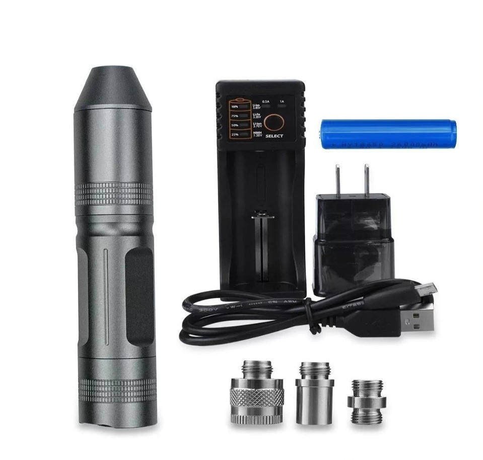 10W Portable LED Cold Light Source for Endoscope Sinuscope, Rechargeable Battery