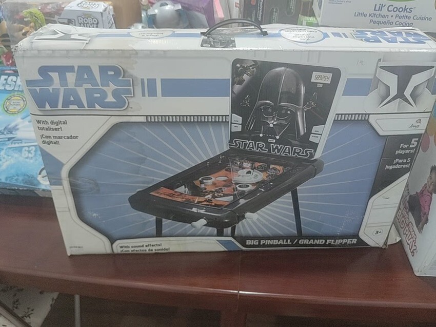 Star Wars Series Pinball Broken Outer Box