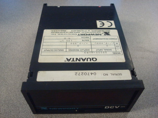 USED Newport Quanta Q9000-AVR3 DC Volt Meter