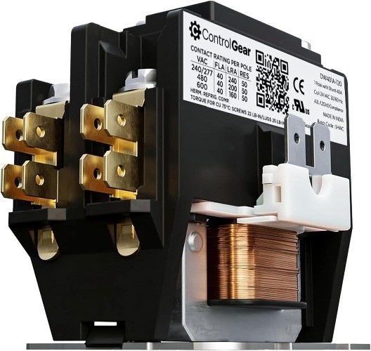 Definite Purpose Contactor DW401A, UL Recognized and Approved use A2L