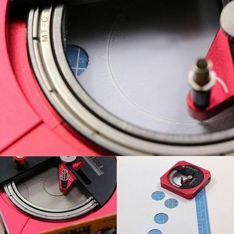 DSPIAE Stepless Adjustment Circular Cutter Model Building for Hobby Craft Tools