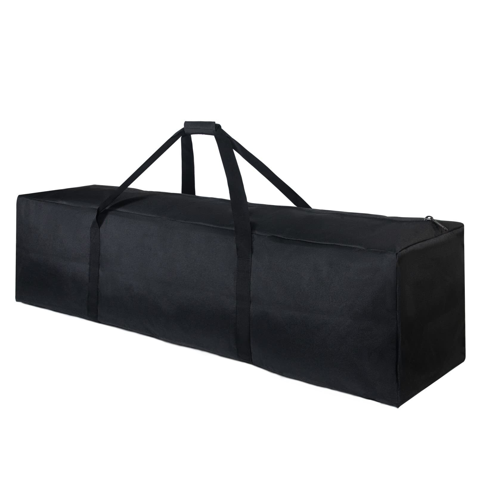 46 Inch Extra Large Zippered Duffel Bag, Water-Resistant for Travel, Sports Gear