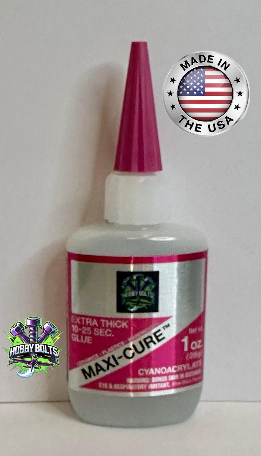 Professional CA Glue Set – Thin, Medium & Thick + Accelerator & Debonder (BSI)
