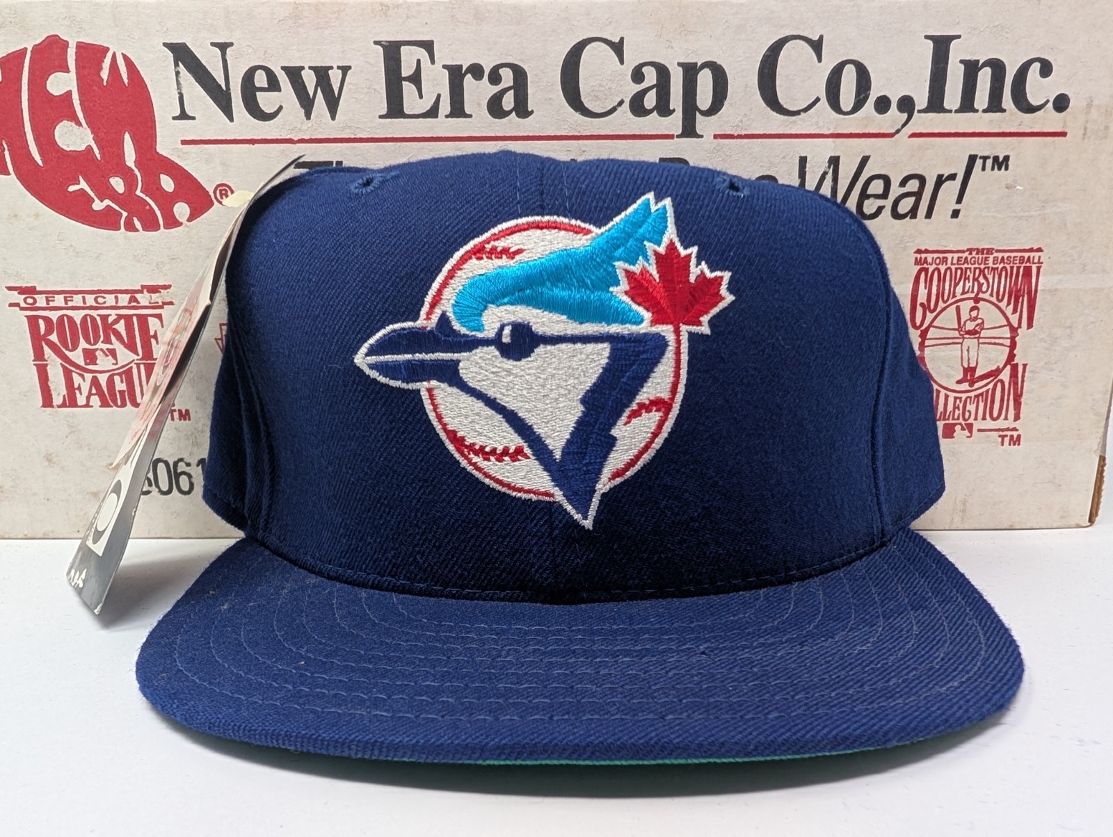 VINTAGE Toronto Blue Jays Hat Cap Fitted 7 3/4" MLB Baseball 5950 New Era 90s