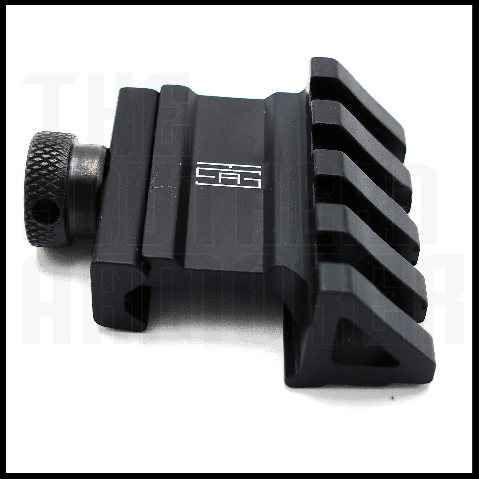 2 PC 45 Degree Offset Picatinny /Weaver Rail Mount Offset Side Rail for Laser