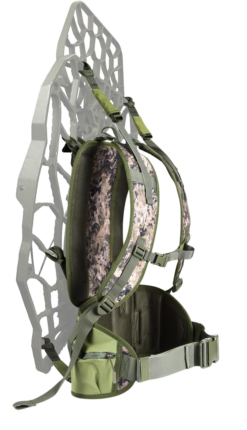 Treestand Transport System, Comfortable Padded Tree Stand Backpack Carry Stra...