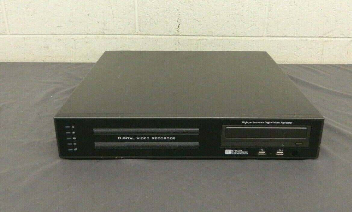 Clinton Electronics ST0861115 8-Channel High-Performance Digital Video Recorder
