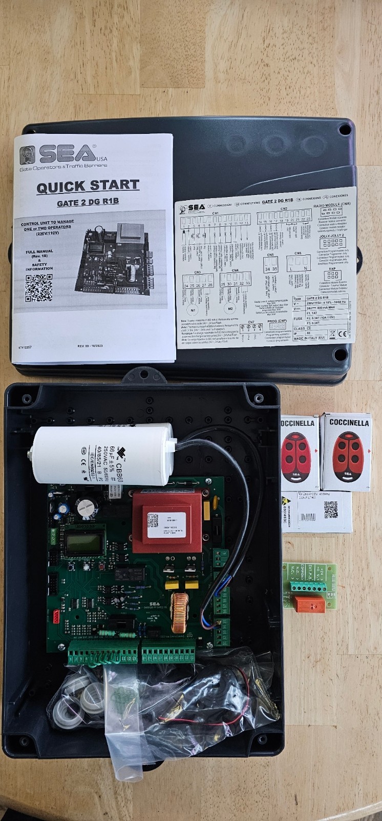 SEA Gate 2 DG R1B Controller plus extras