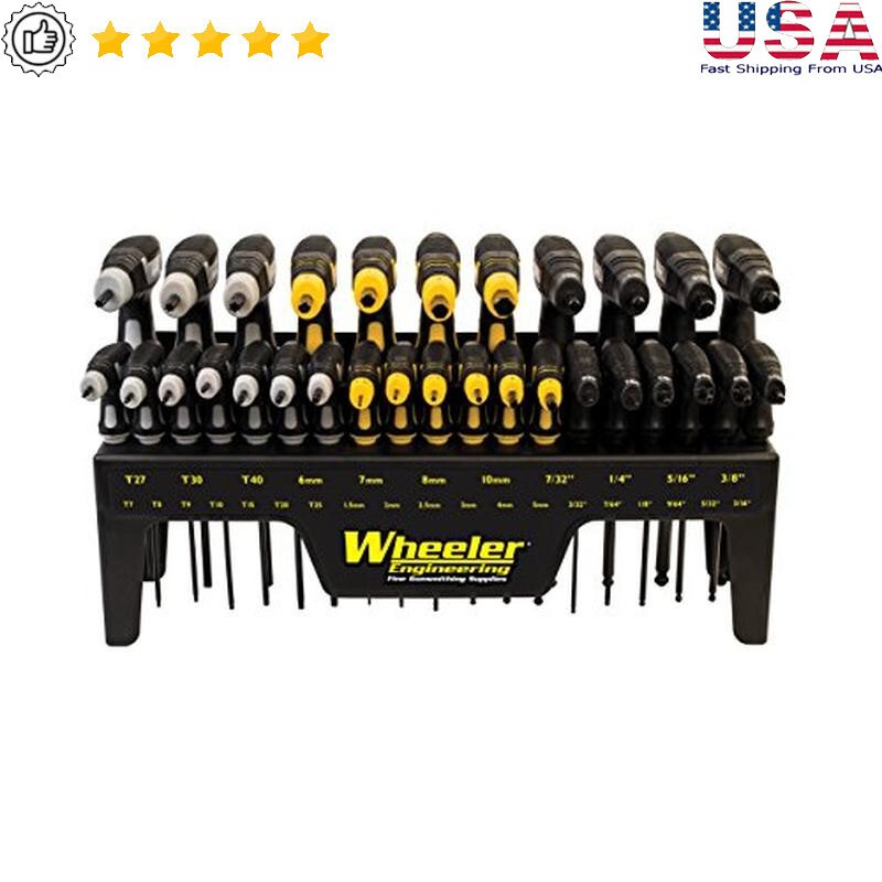 30 Piece Hex Torx P-Handle Driver Set Gunsmithing Maintenance Tool Kit New