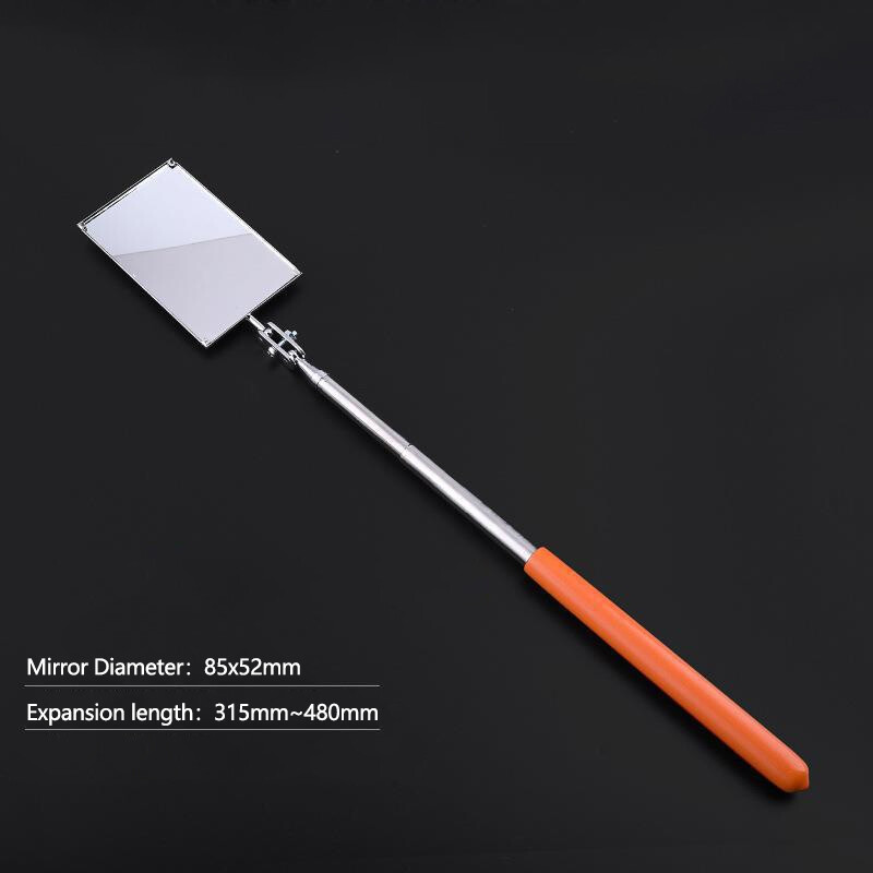 3PCS Telescoping Mirror Inspection Round Square Mirror Inspection Tool