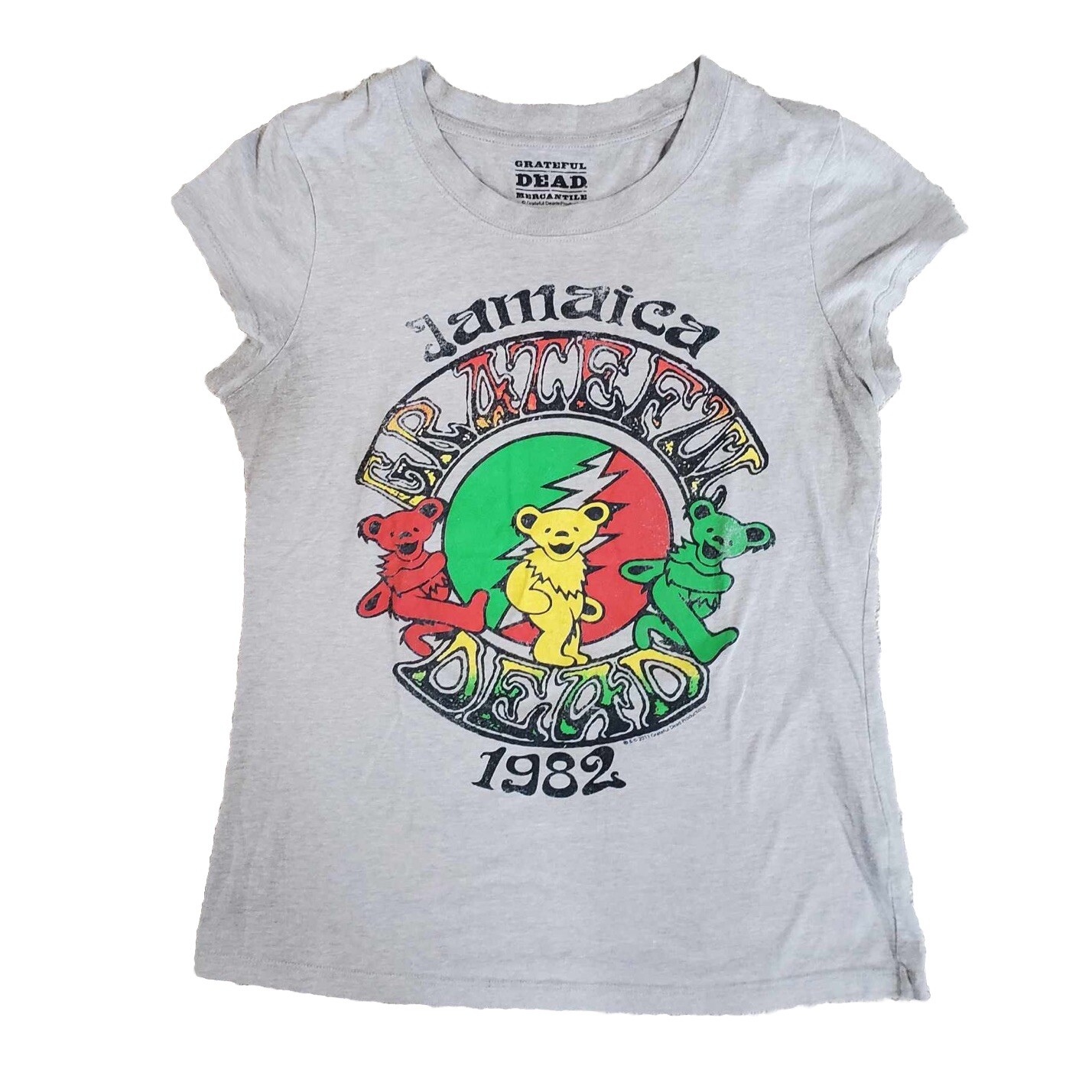 Vintage Grateful Dead T Shirt Small Jamaica Youth XL (15-17)
