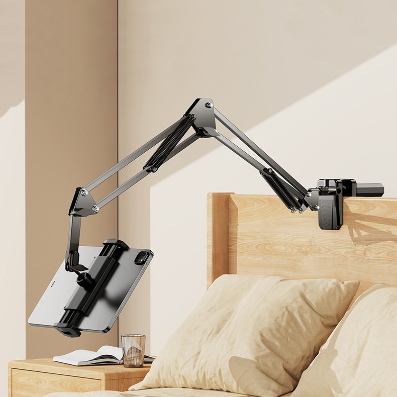 Long Arm Tablet Stand Phone Holder Lazy Bed Desk Mount For iPad iPhone Samsung
