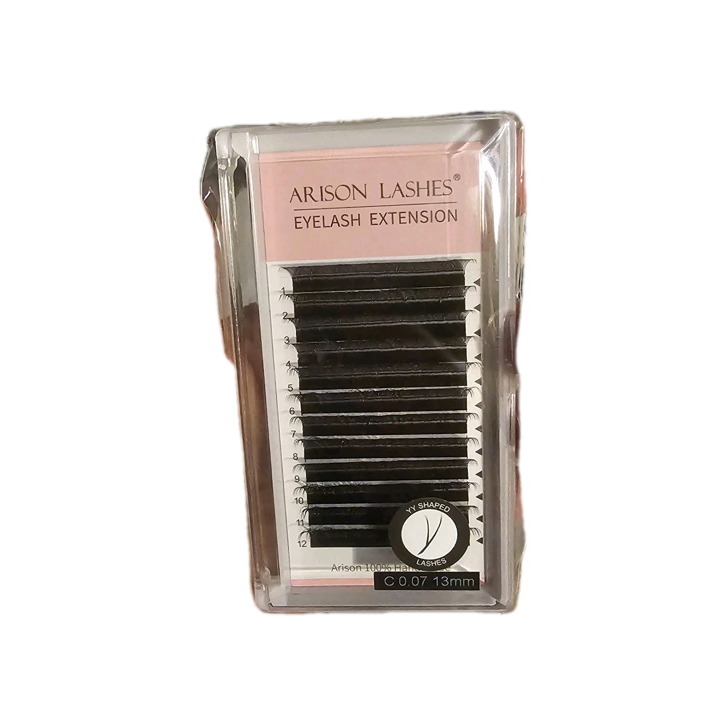 Arison Lashes Eyelash Extension 0.07 C Y Lash 13mm