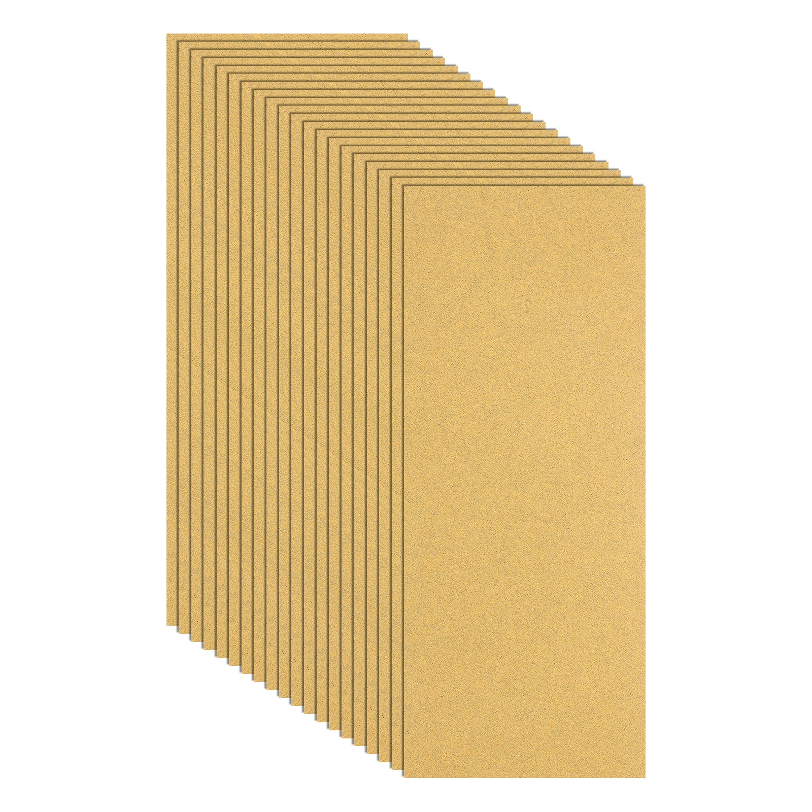 20 Pack 4.5" x 11" Sandpaper, 80 Grit Sand Papers for Wood Furniture Floor