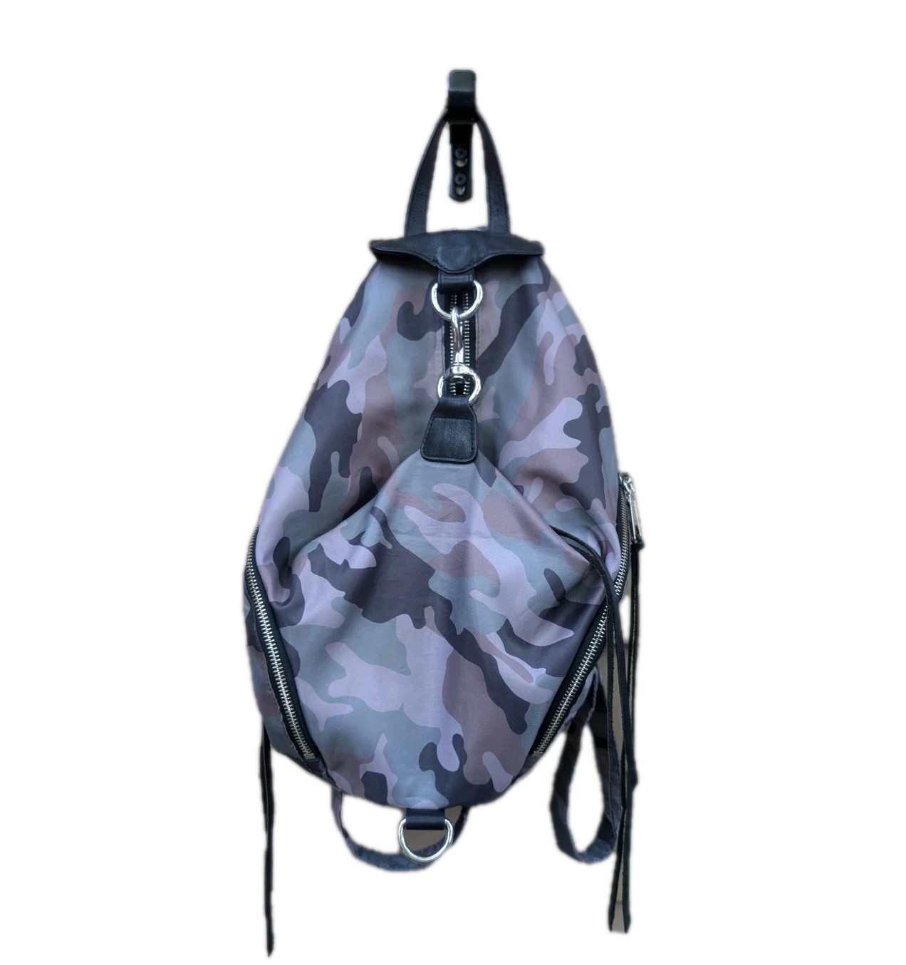 Rebecca Minkoff Julian Nylon Backpack Camo EUC