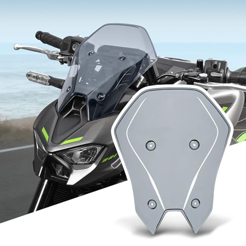 +60mm Motorcycle Windshield Windscreen +60mm + Light Smoke + Z900 Z 900