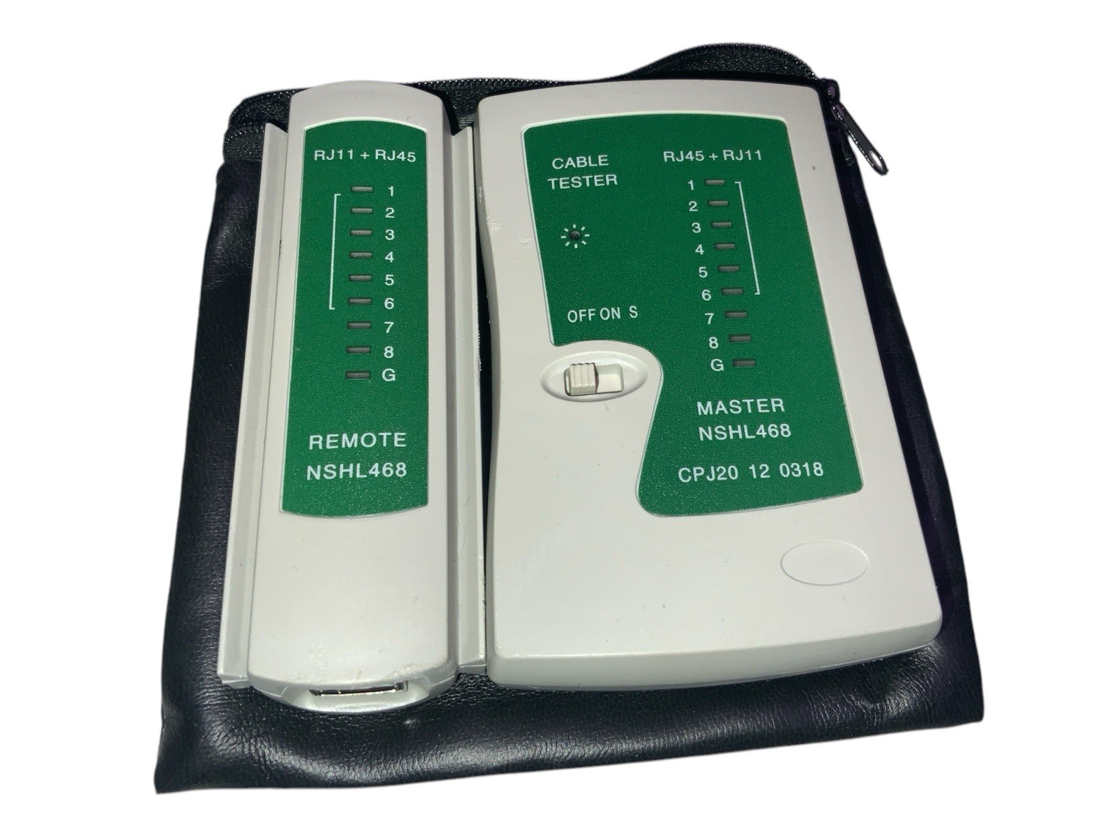 NSHL468 RJ45-RJ11 Multi-Functional Network LAN Cable Tester  W/ Carrying Case