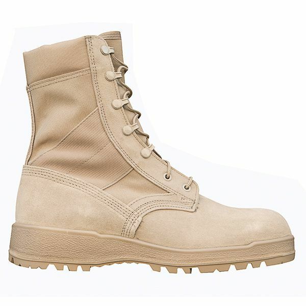 McRae Army Combat Boot Hot Weather Tan Cage 3A059 Size 6W, 9.5R, 9.5XW, 10XW, 14