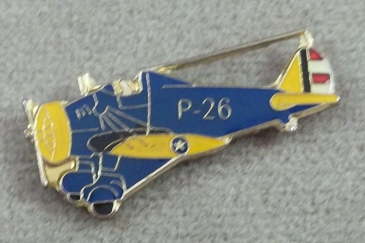US Navy P - 26 Aircraft Pin  / Clutchback