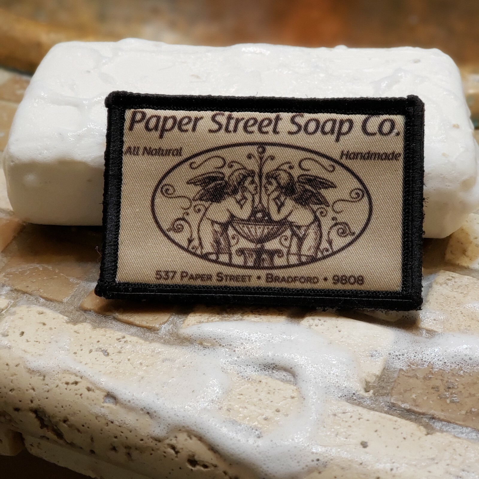 Fight Club Paper Street Soap Co. Morale Patch Tactical Military Army Flag USA