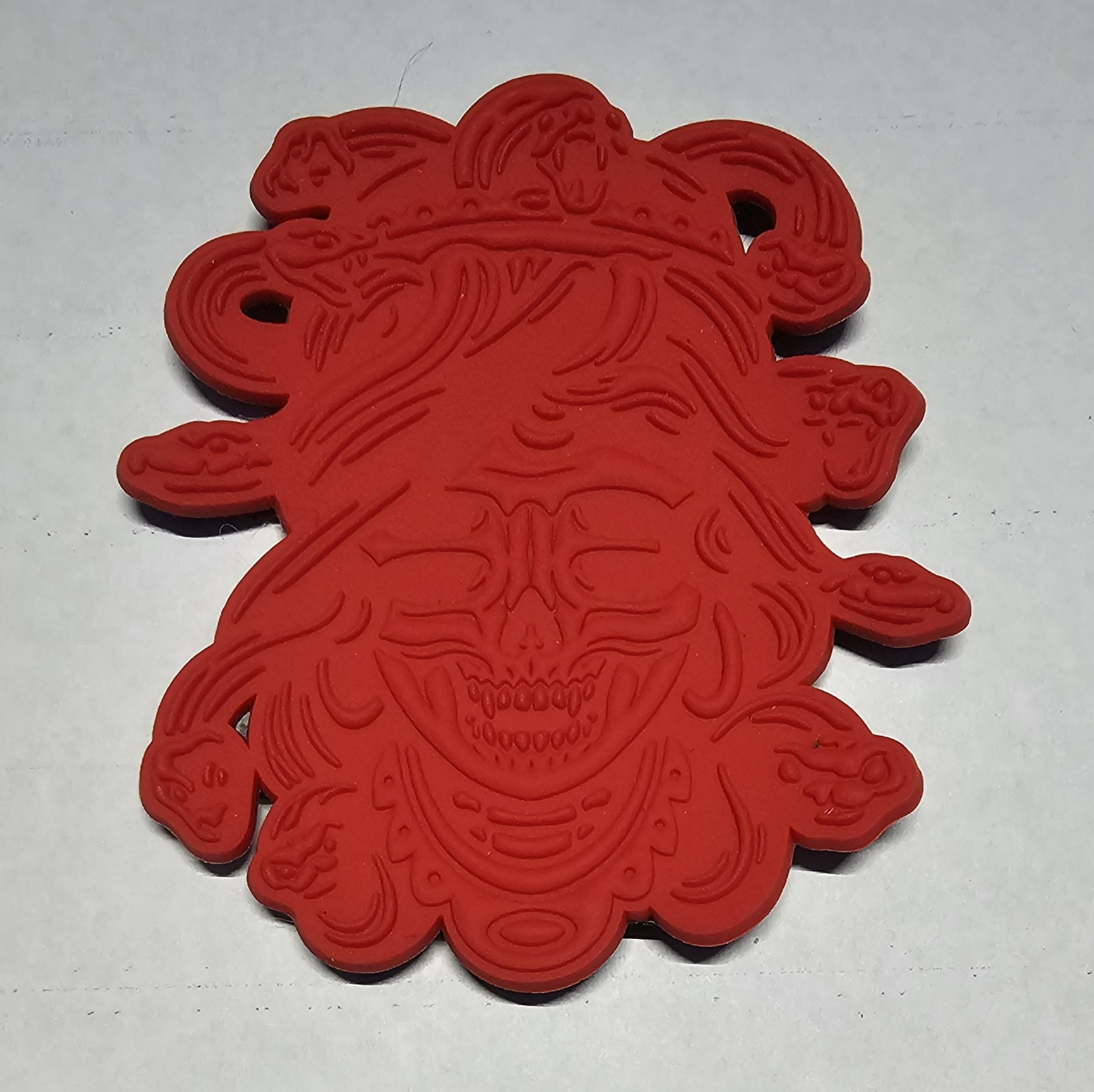 WRMFZY GORGON Red Patch - NOT FOG SUPDEF WHITE PHOS WASTELAND KOOKS PROJEKT MONA